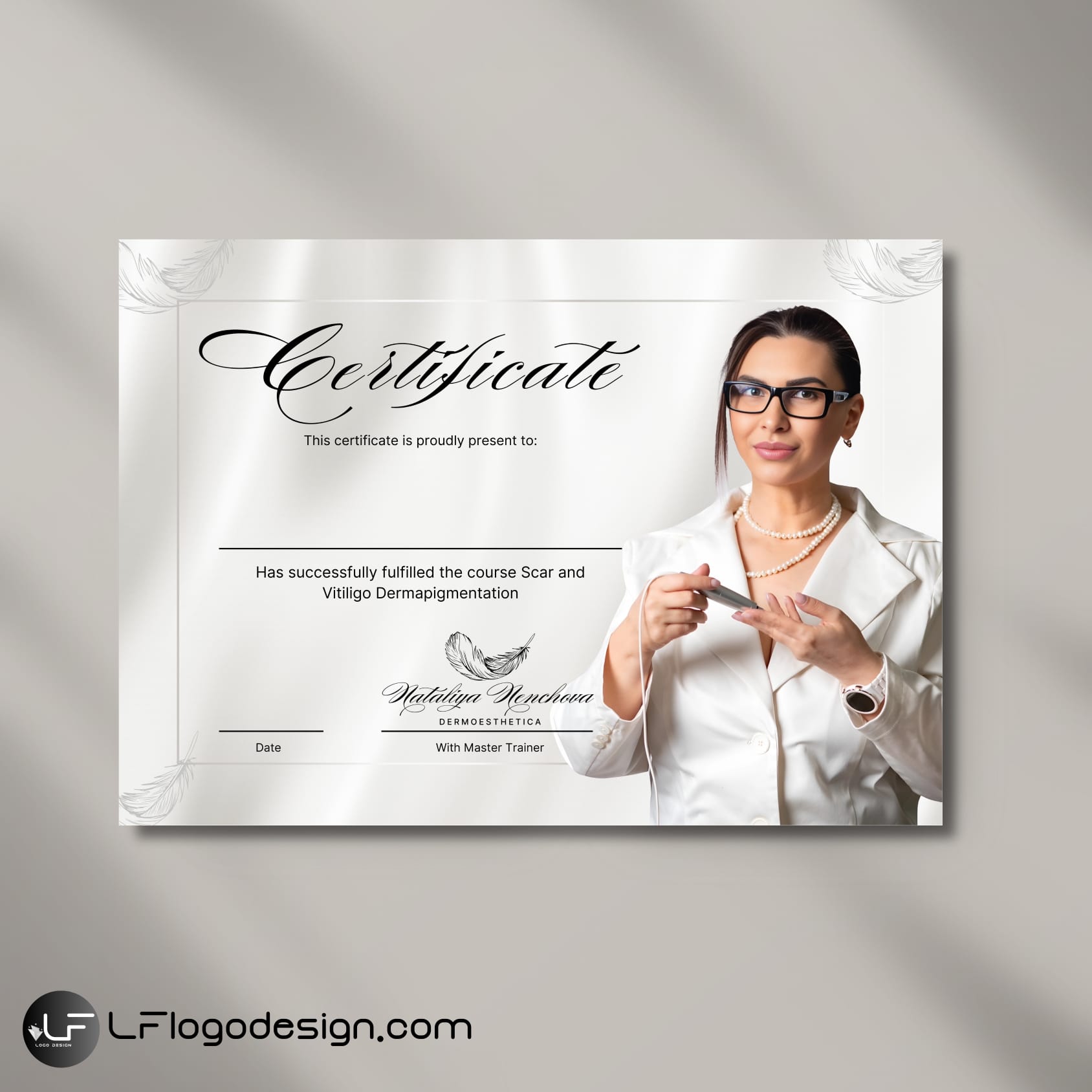 Certificate design