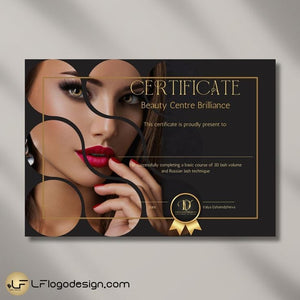 Certificate design